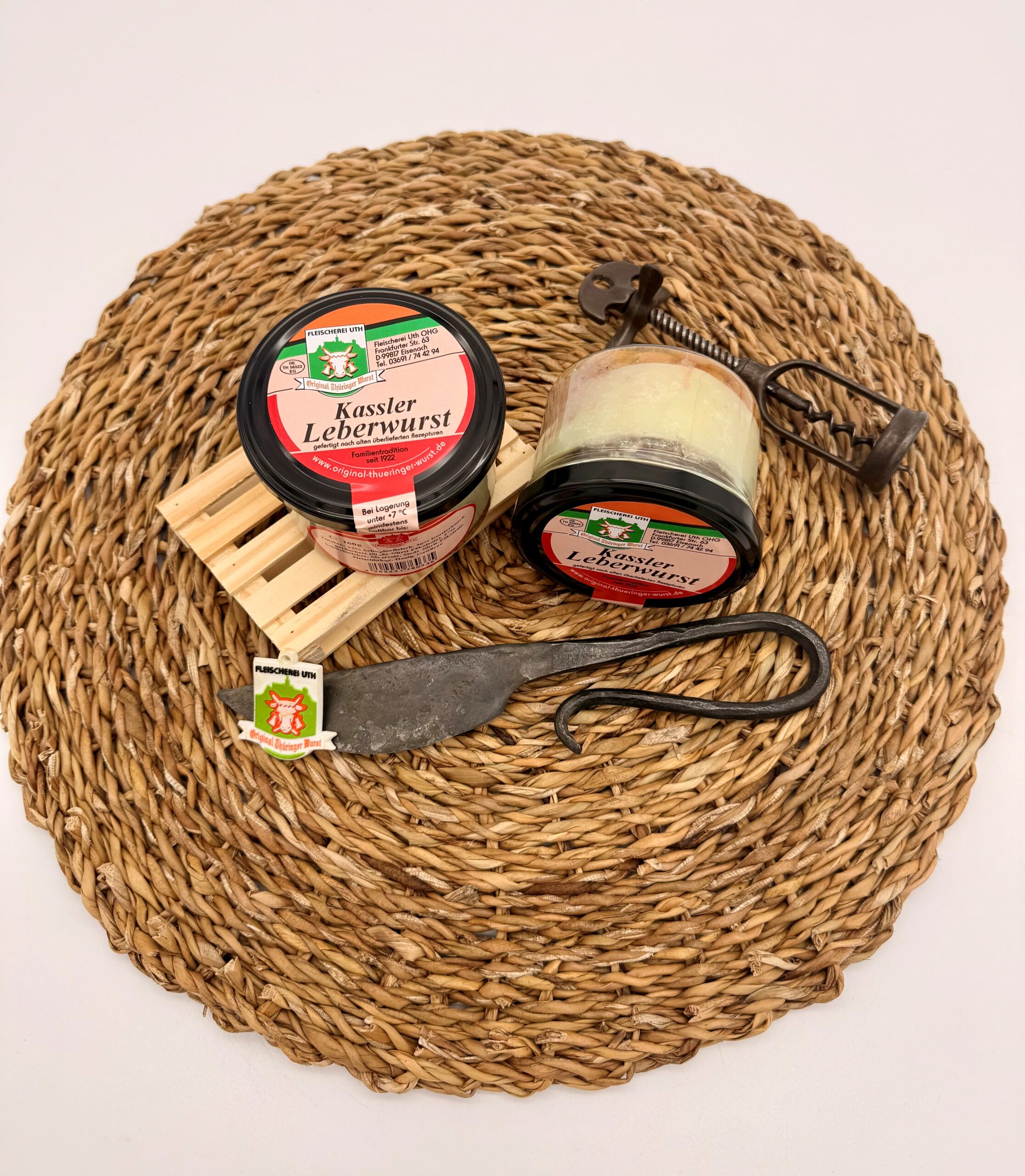 Wurstglas- Kassler Leberwurst