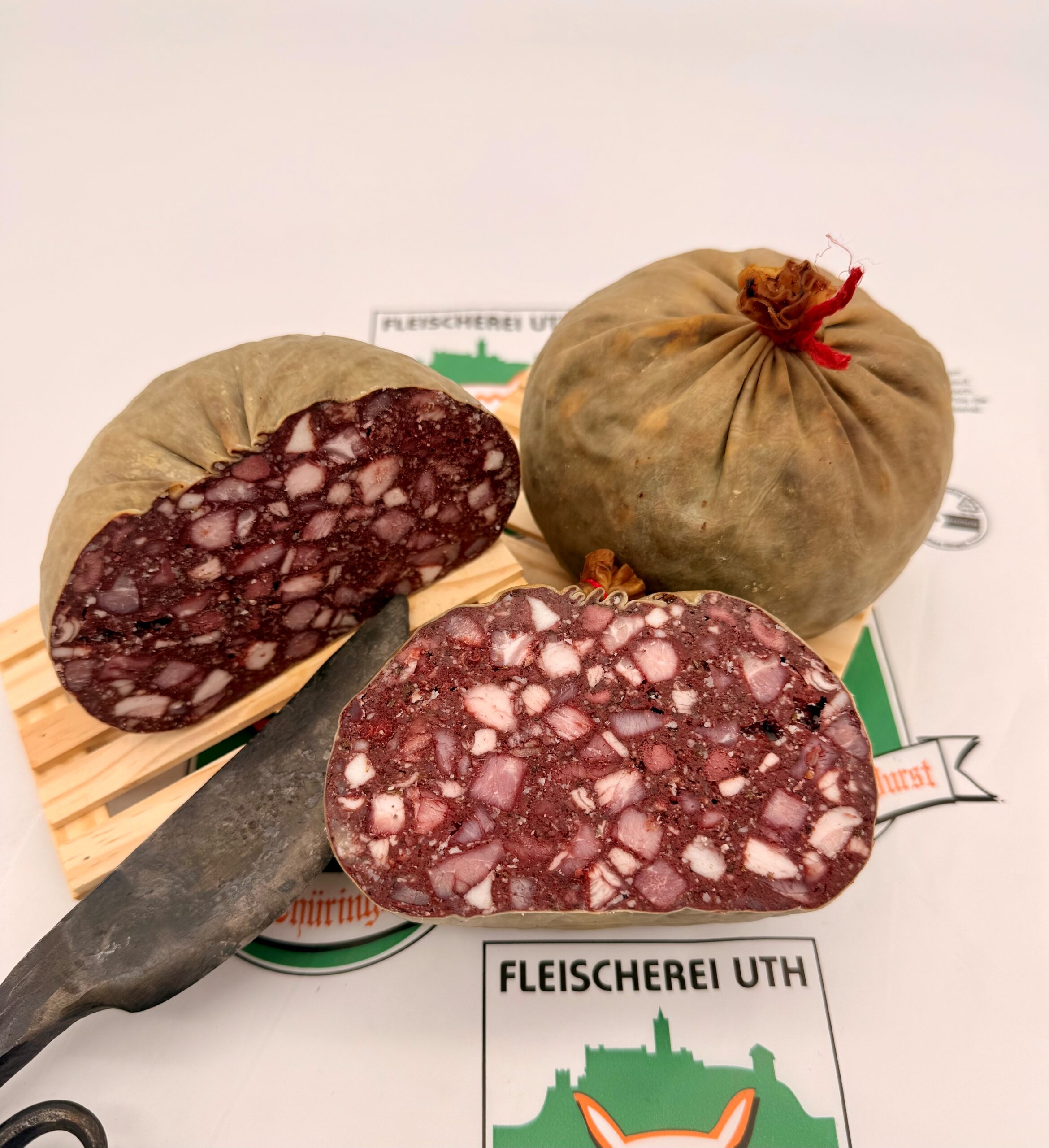 Original Thüringer Rotwurst in der Blase – Bild 4